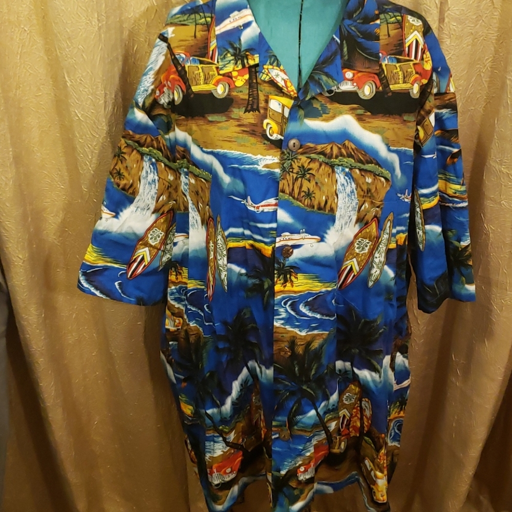Aloha Mo'i Hawaii Made in Hawaii  men's shirt